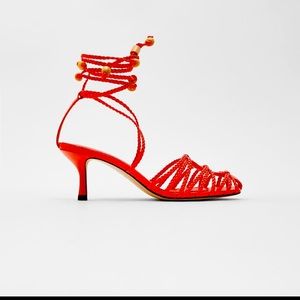 Zara sandal Heels